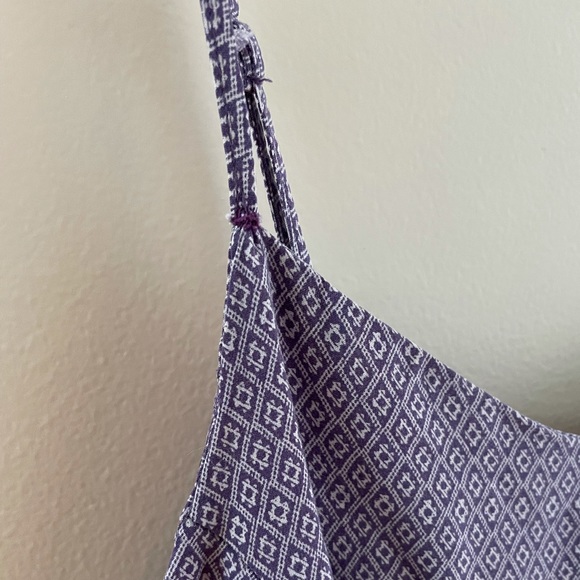 Old Navy purple spaghetti strap fit & flare dress - Picture 6 of 6